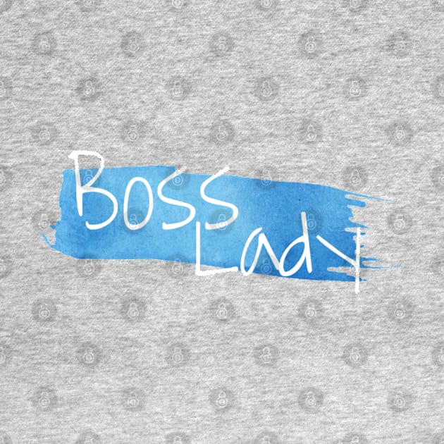 Boss lady (blue) by Lala Mew